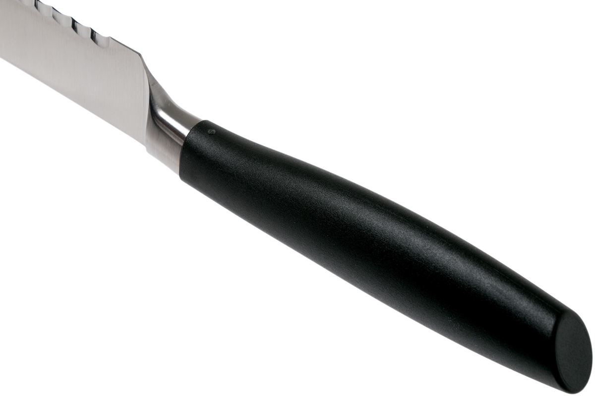 фото Кухонный хлебный нож bker core professional bread knife, 220 мм, сталь x50crmov15, рукоять пластик boker