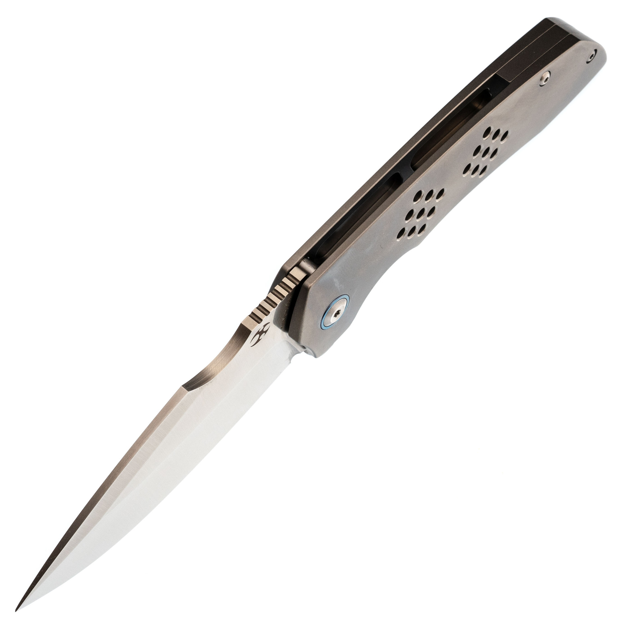 Складной нож Kansept knives Entity, сталь CPM-S35VN, Satin, титан - фото 2