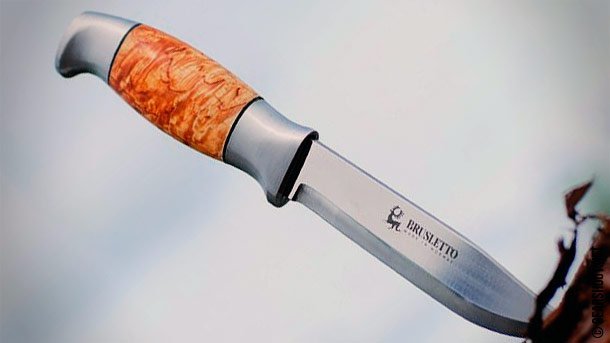 Нож с фиксированным клинком Brusletto Bamsen (Медведь) BR/11402N - фото 1