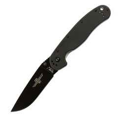 Фото Нож складной Ontario RAT-1, сталь Aus-8, рукоять термопластик GRN, black
