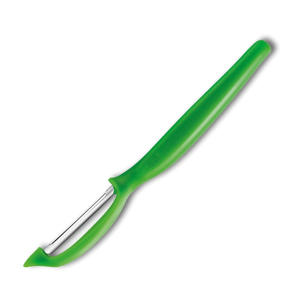Нож для чистки овощей и фруктов Sharp Fresh Colourful 3071g-7, зеленый