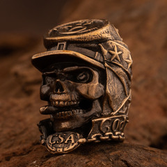 Фото Бусина для темляка Конфедерат, бронза