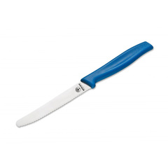 Фото Кухонный нож Boker Sandwich Knife Blue 105 мм, нержавеющая сталь, рукоять ABS-пластик, синий