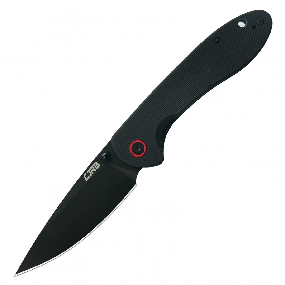 фото Складной нож cjrb feldspar, сталь ar-rpm9, рукоять g10, черный cjrb cutlery