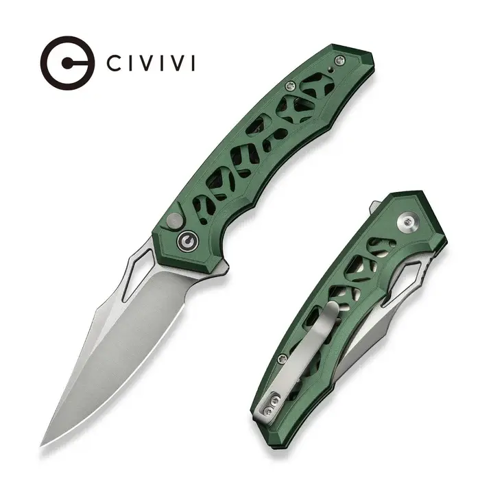 

Складной нож CIVIVI Anaaki, сталь Nitro-V, рукоять зеленый алюминий