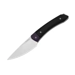Фото Туристический нож Kizer Momo Fix 3, сталь AEB-L, рукоять Purple/Black G10