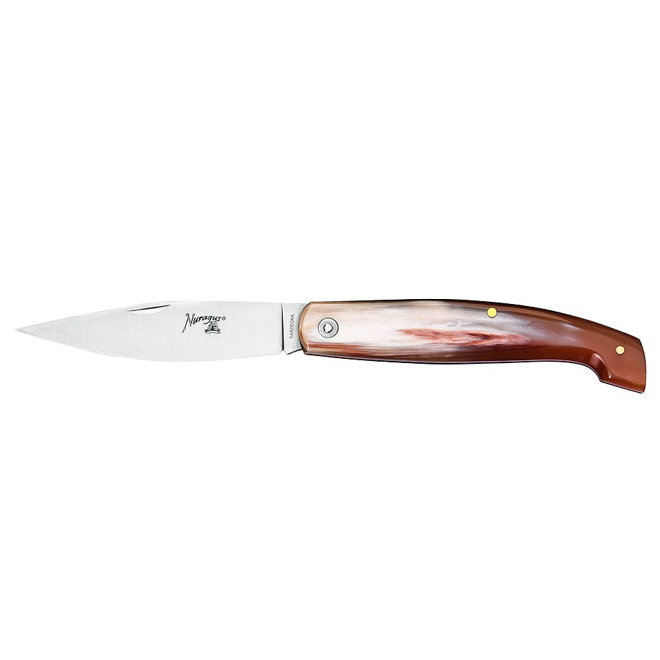 Складной нож NURAGUS, сталь 420C, клинок 11,5 см, рукоять рог - фото 2
