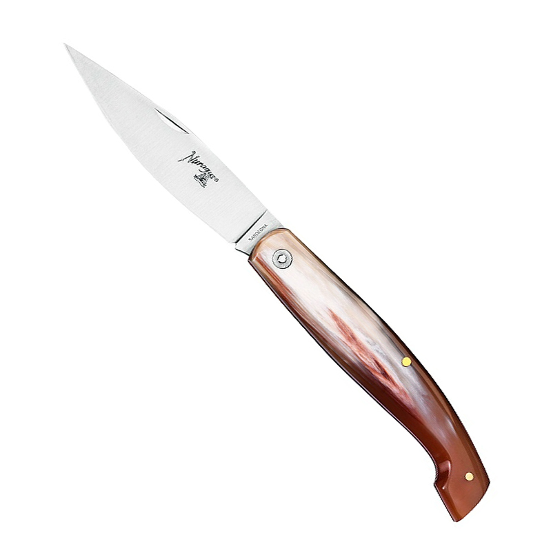 Складной нож NURAGUS, сталь 420C, клинок 11,5 см, рукоять рог - фото 3