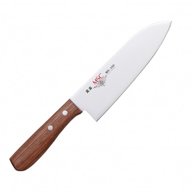 Нож кухонный Сантоку 165мм, MBS-26, Pakkawood
