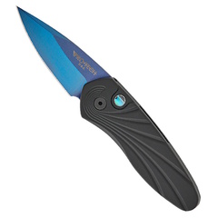 Фото Автоматический нож Pro-Tech Sprint, сталь S35VN, рукоять алюминий, синий/черный