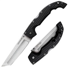 Фото Нож складной Cold Steel Voyager XL Tanto, сталь Aus-10A, рукоять Griv-Ex, черный