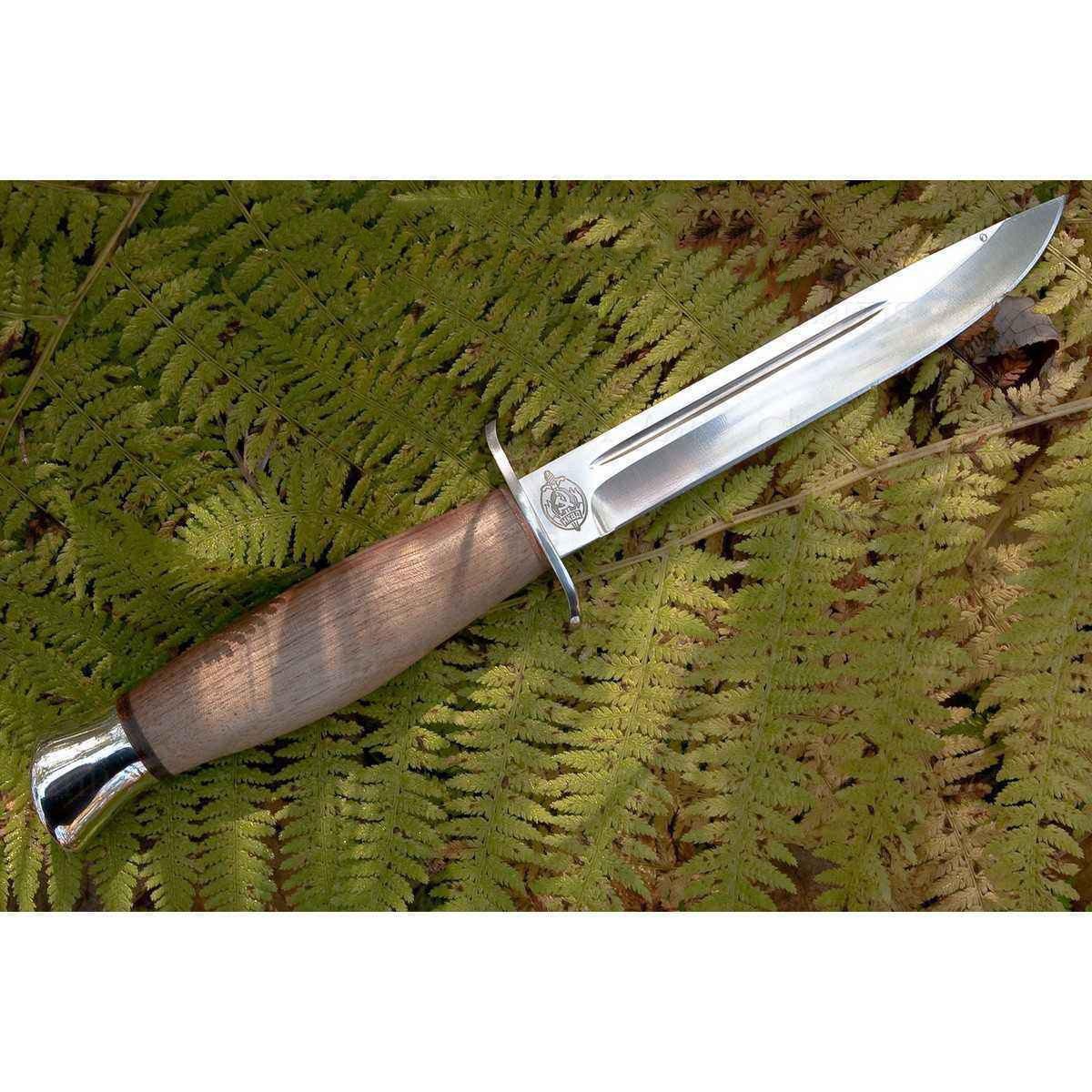 Нож АиР Финка-2, сталь К-340, рукоять дерево - фото 2