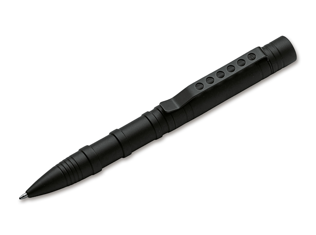 Тактическая ручка Boker Quest Commando Pen, алюминий, цвет черный