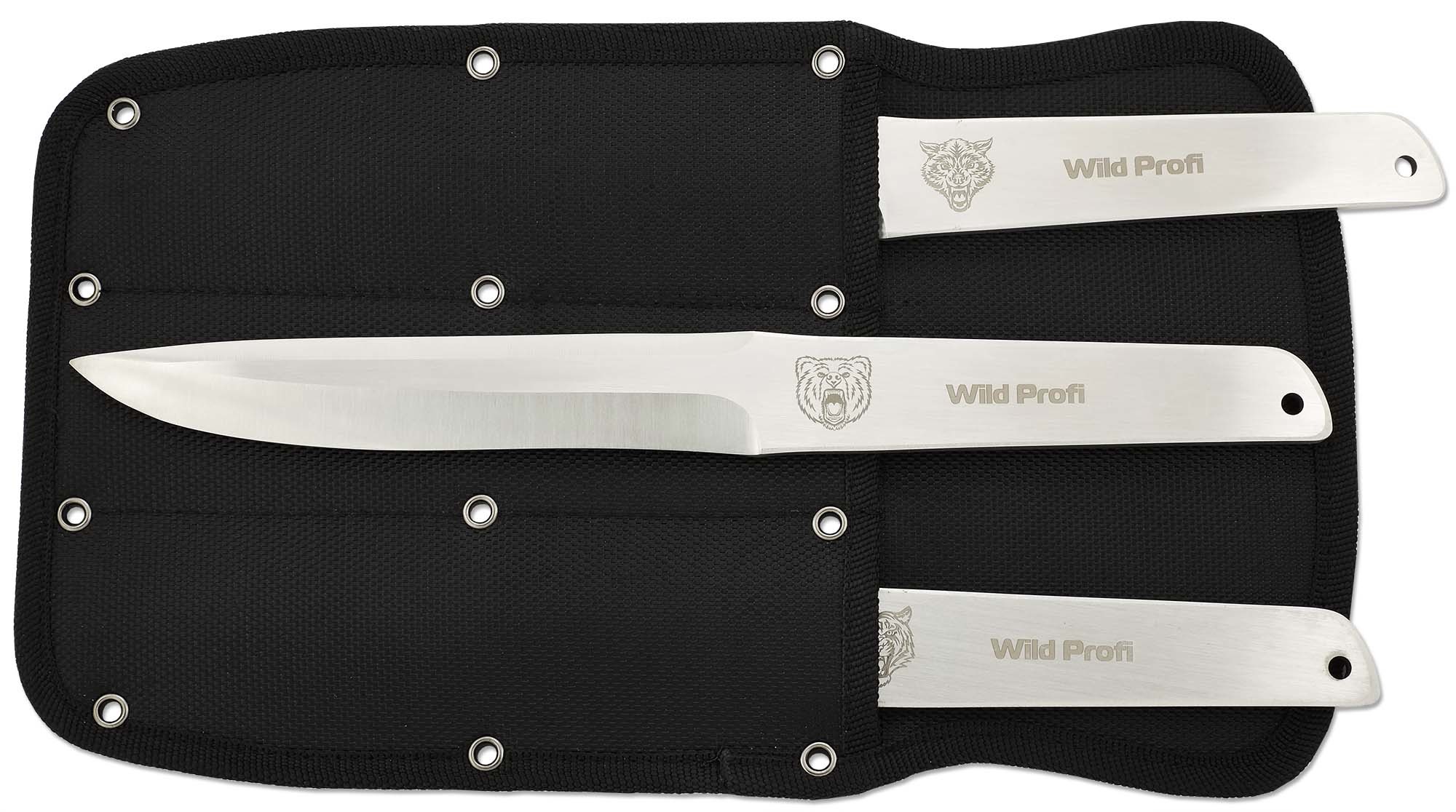 Набор из 3 метательных ножей Wild Profi, M-121W от Ножиков