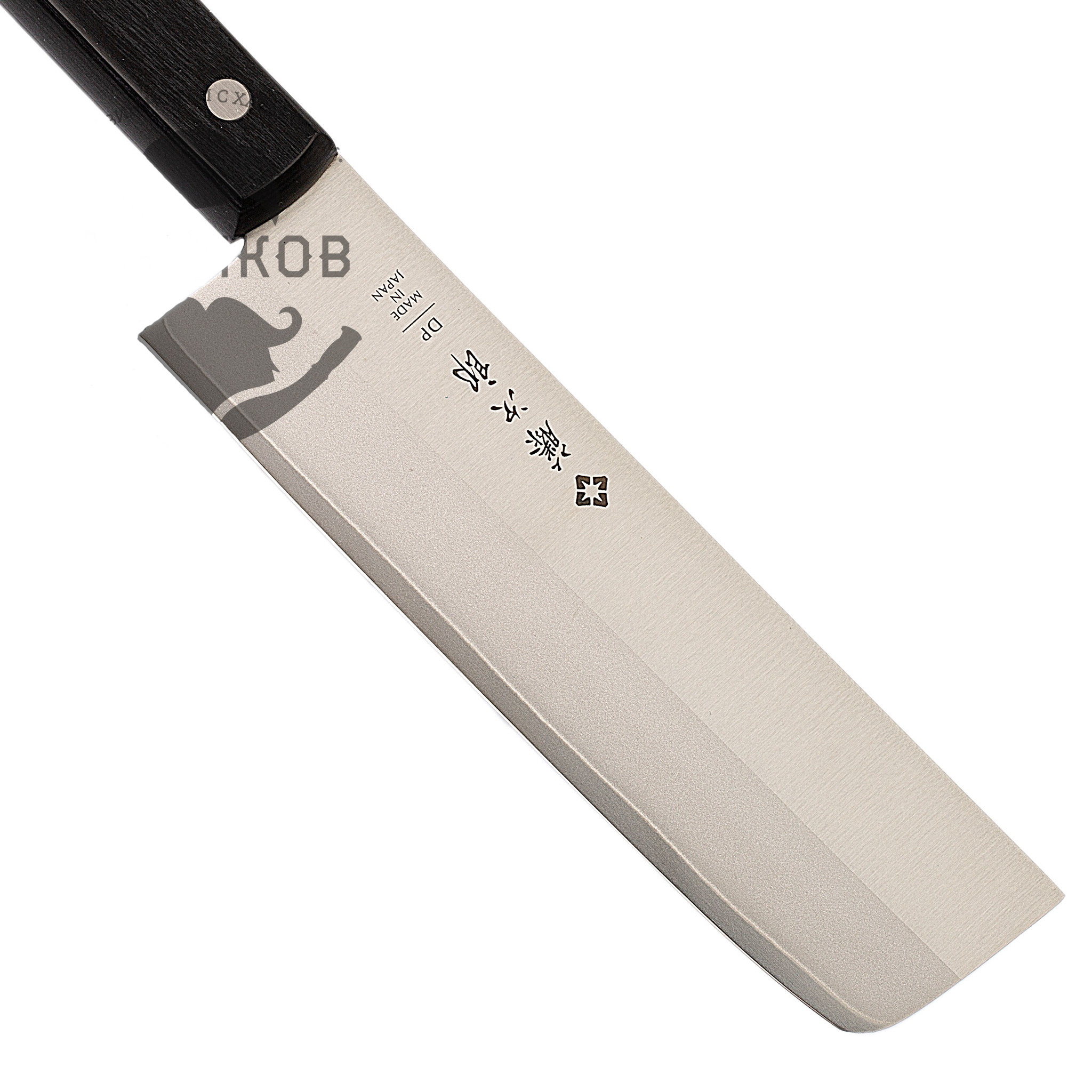 Кухонный нож для овощей Накири, Western Knife, TOJIRO, F-310, сталь VG-10, в картонной коробке - фото 3