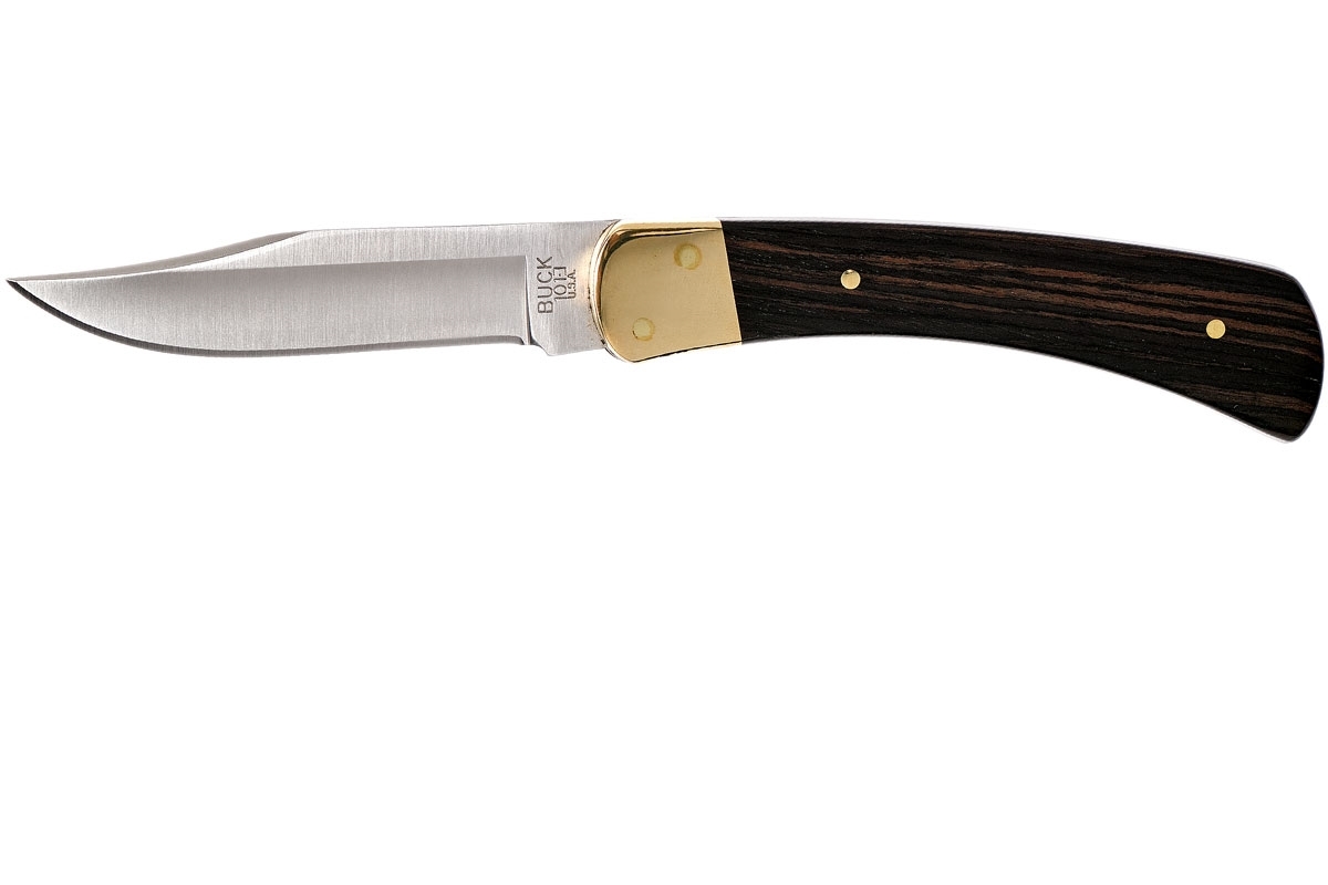Нож 101 Hunter - BUCK 0101BRS, сталь 420HC, рукоять Crelicam® Ebony (древесный пластик) - фото 6