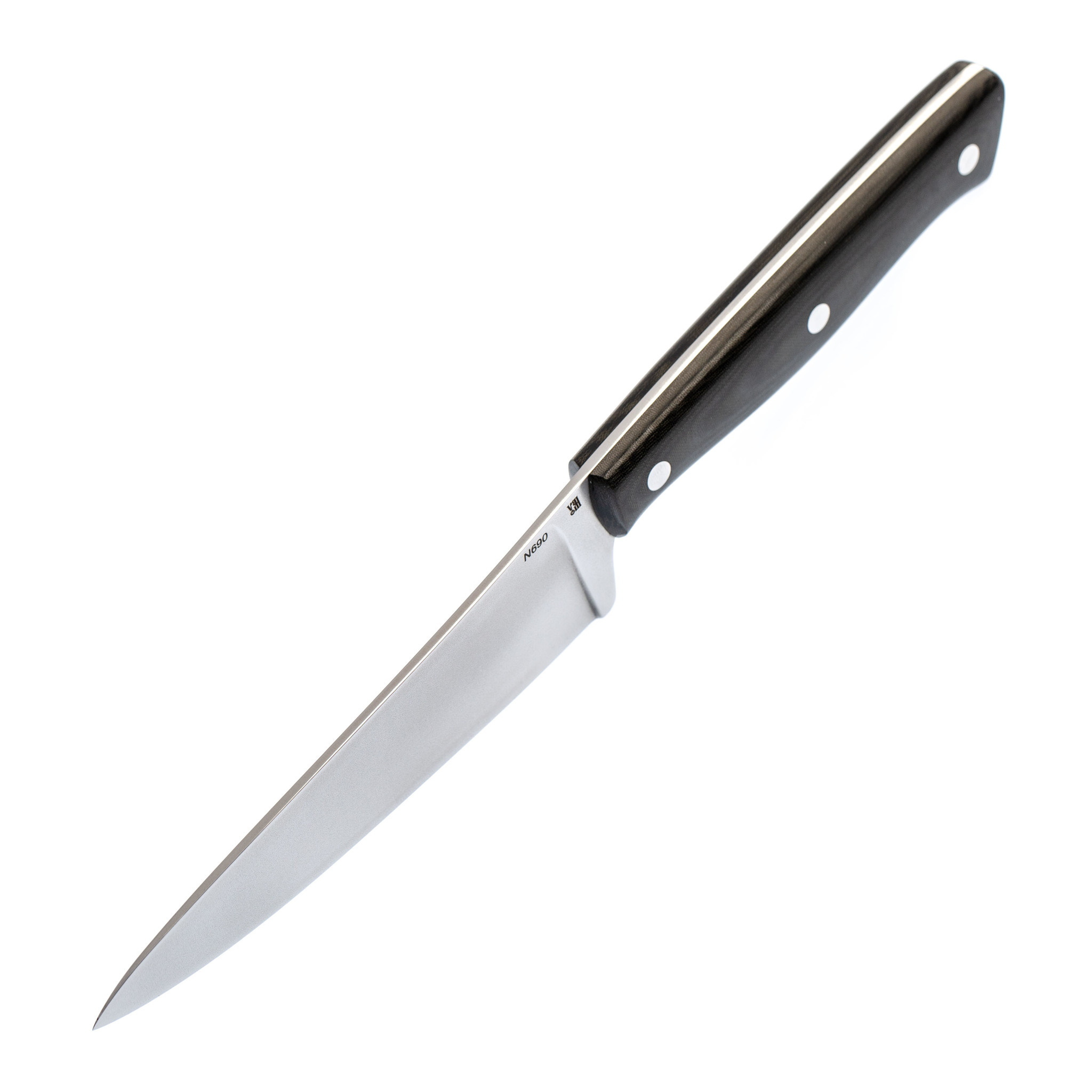 Нож Кухонный №7, сталь N690, микарта - фото 3