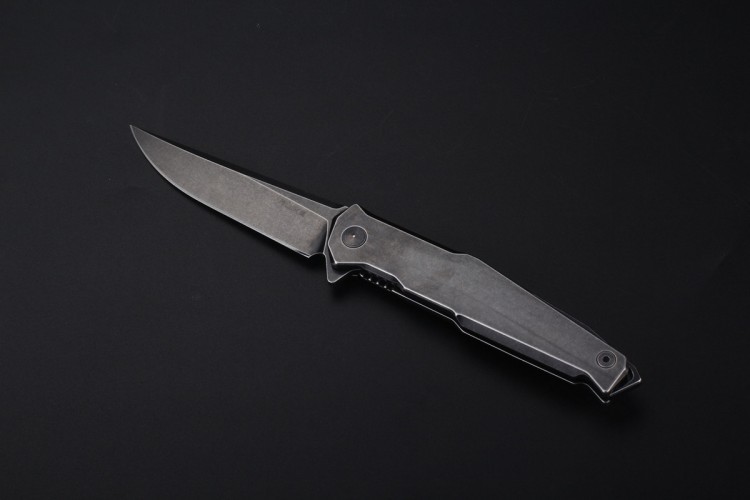 Нож складной Ruike P108-SB, черный - фото 3