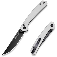 Фото Складной нож Sencut Skelfin, сталь 9Cr18MoV, рукоять G10, белый