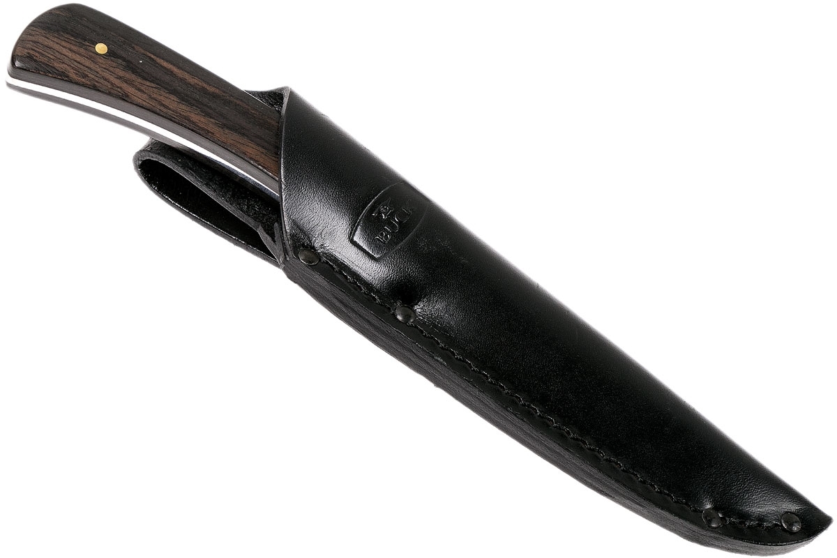 Нож 101 Hunter - BUCK 0101BRS, сталь 420HC, рукоять Crelicam® Ebony (древесный пластик) - фото 3