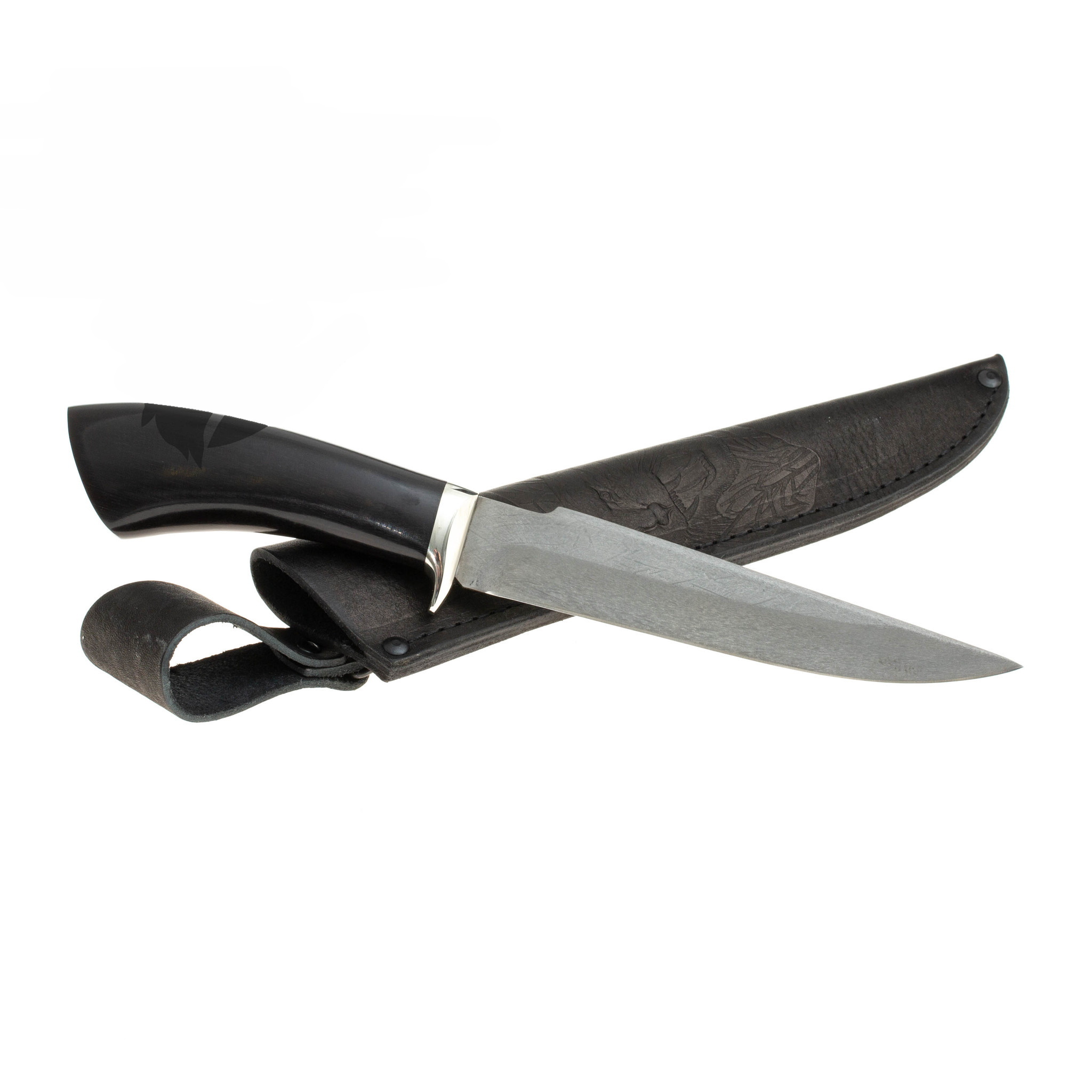фото Нож пума-2, сталь булат, граб промтехснаб
