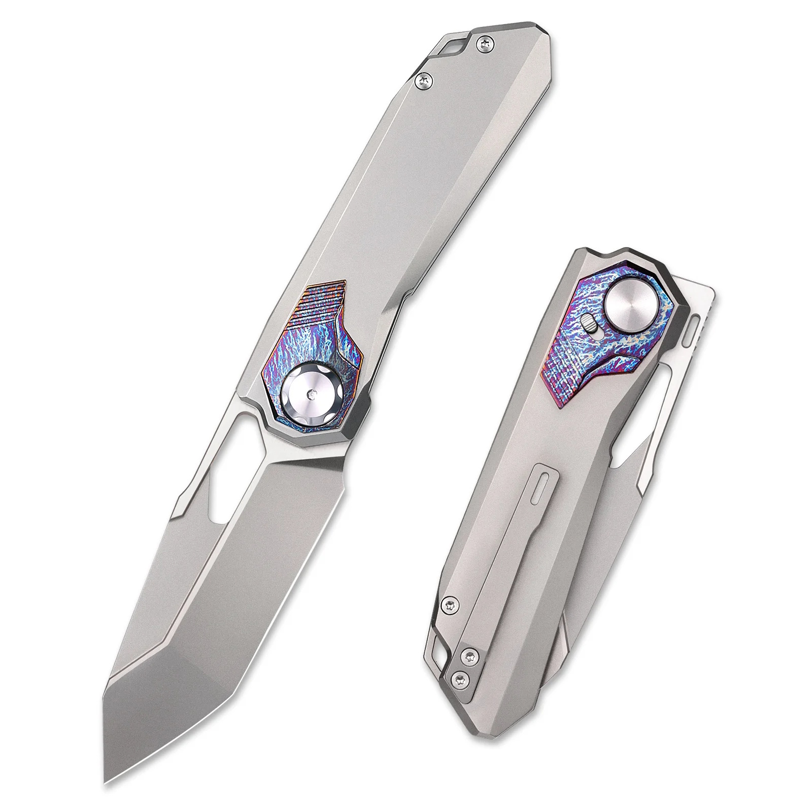 

Складной нож Remette Peregrine Falcon, сталь M390, рукоять титан