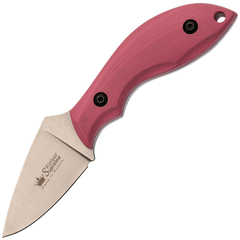 Фото Туристический нож Hammy SW, сталь Niolox, рукоять G10, розовый, Kizlyar Supreme