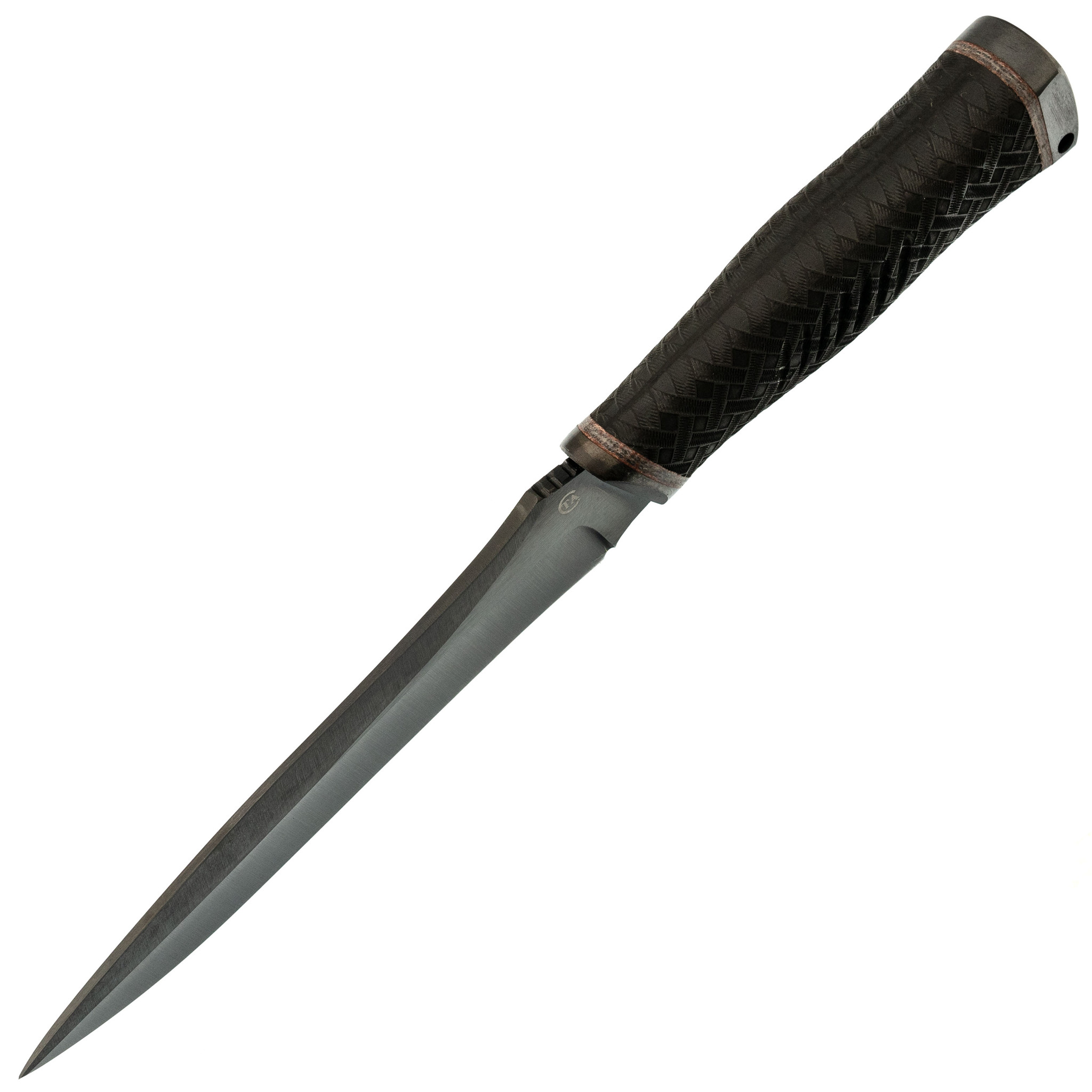 фото Нож стриж-1, сталь 65г, резина титов и солдатова
