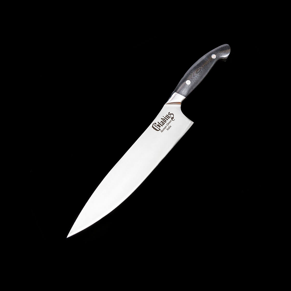 Нож кухонный большой Gladius Ceaser, сталь ACUTO440, рукоять G10 от Gladius Design