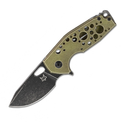 Фото Складной нож Fox Suru, сталь N690, рукоять 6061 T-6 Aluminium, зеленый