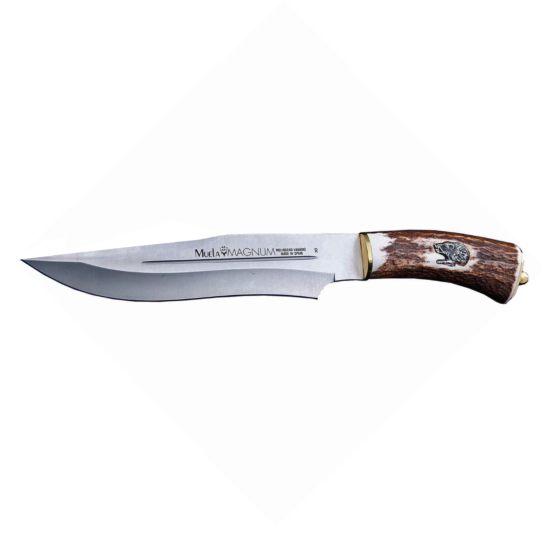 Нож с фиксированным клинком Magnum Stag Handle 22.5 см. - фото 2