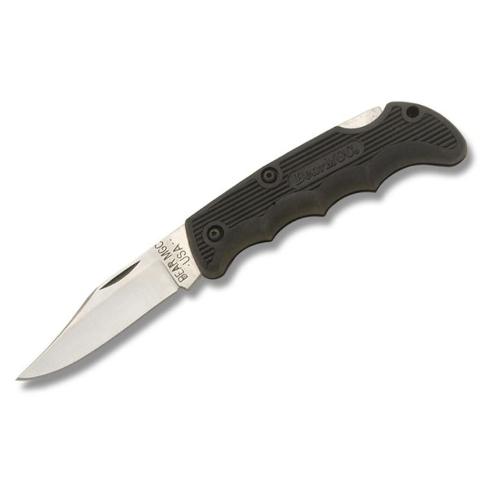 Складной нож Bear & Son Cutlery, Cushioned Grip Lockback, 445, углеродистая нержавеющая сталь от Ножиков