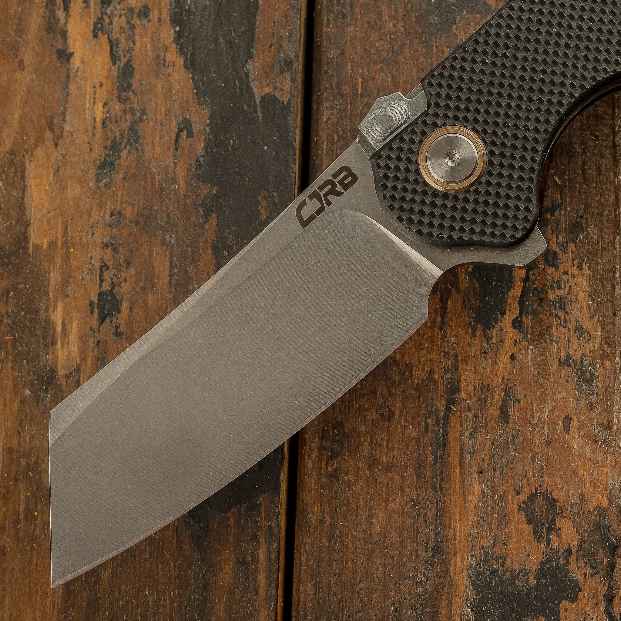 Складной нож CJRB Crag, сталь D2, G10 - фото 2