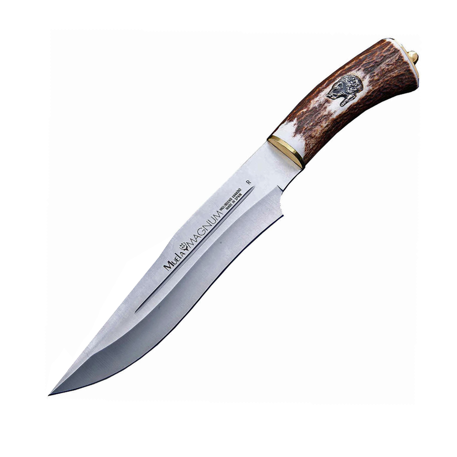 Нож с фиксированным клинком Magnum Stag Handle 22.5 см. - фото 1