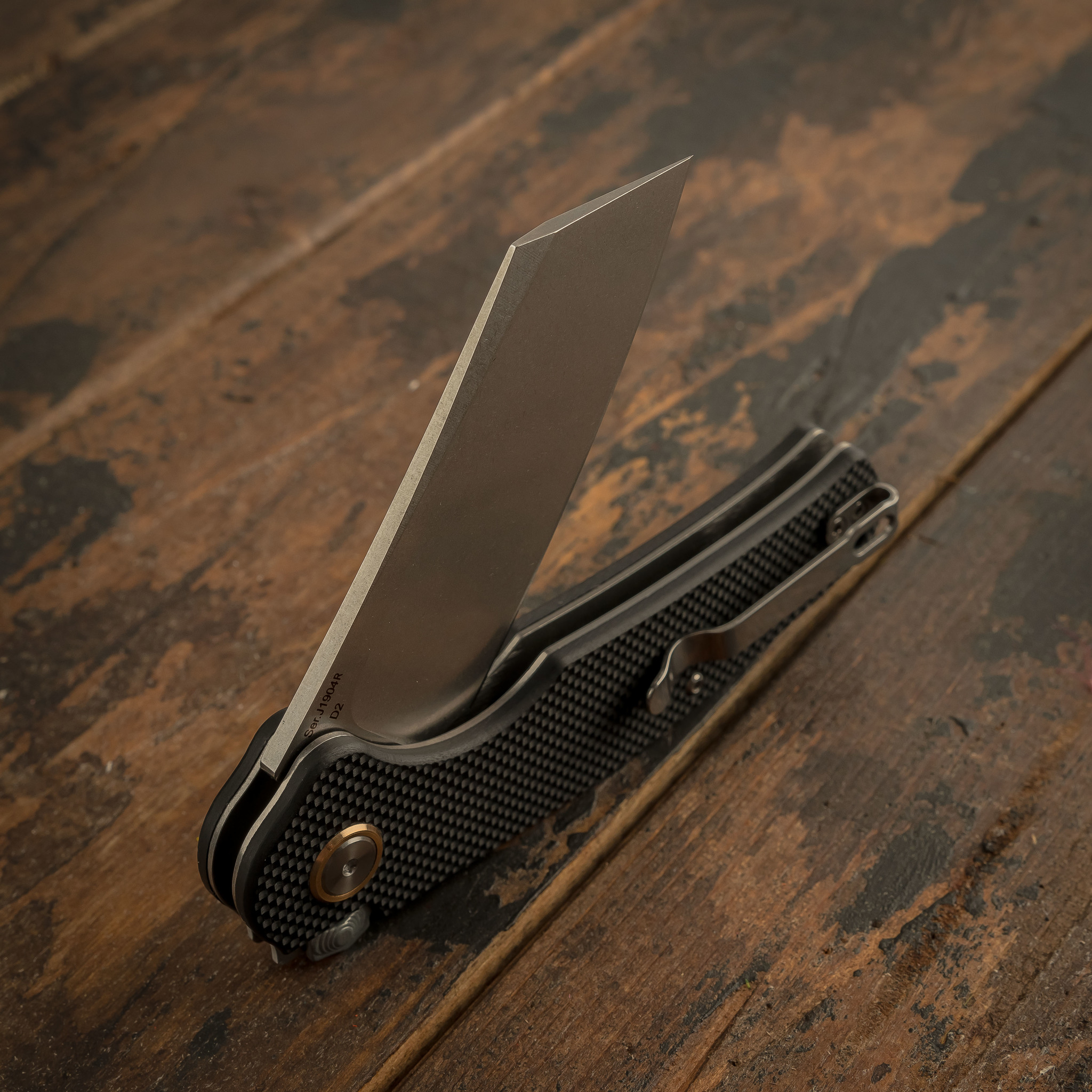 Складной нож CJRB Crag, сталь D2, G10 - фото 7