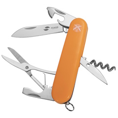 Фото Нож перочинный Stinger FK-K5017-6P 90 мм, 11 функций, оранжевый
