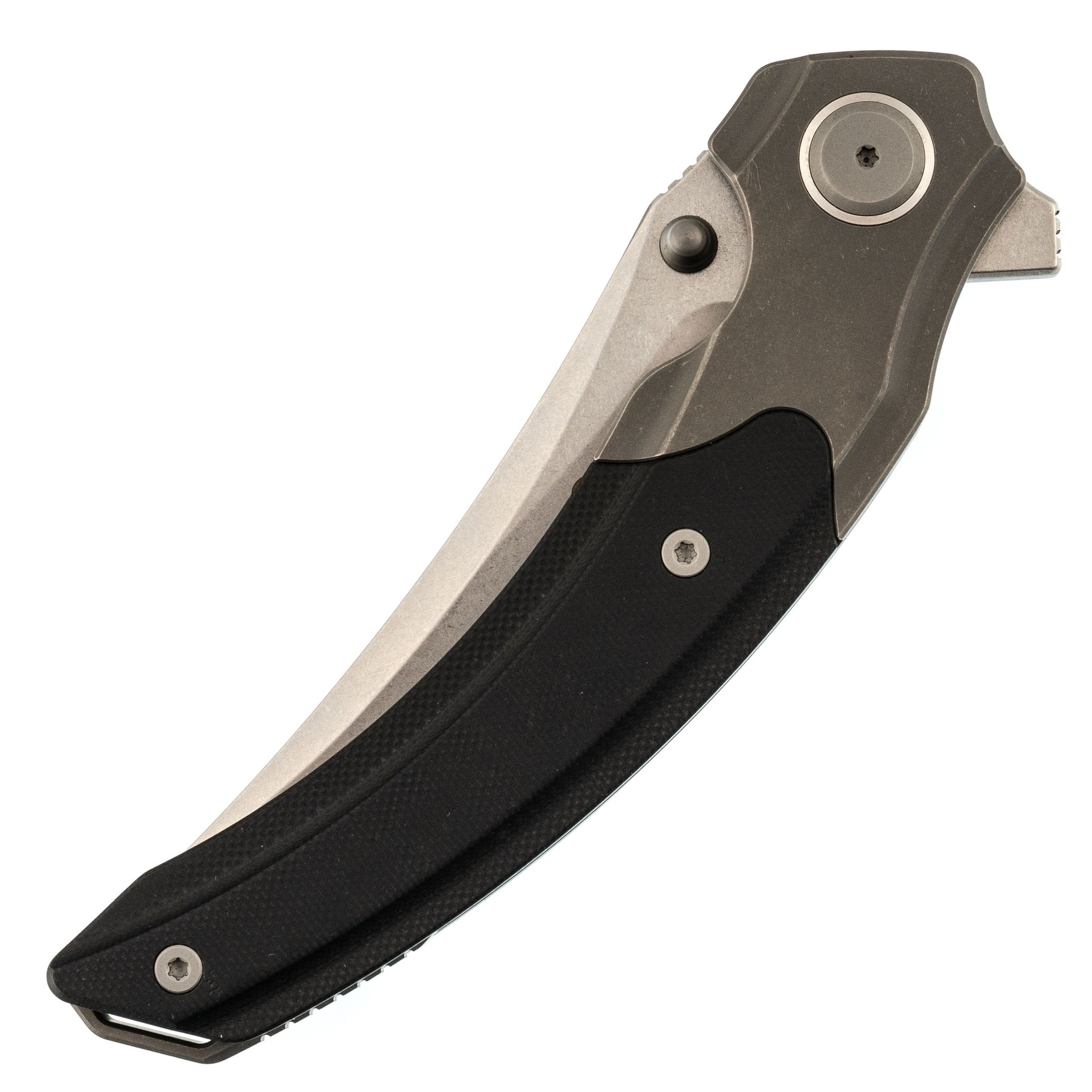 Складной нож Maxace Rock, сталь M390, рукоять Black G10 - фото 7