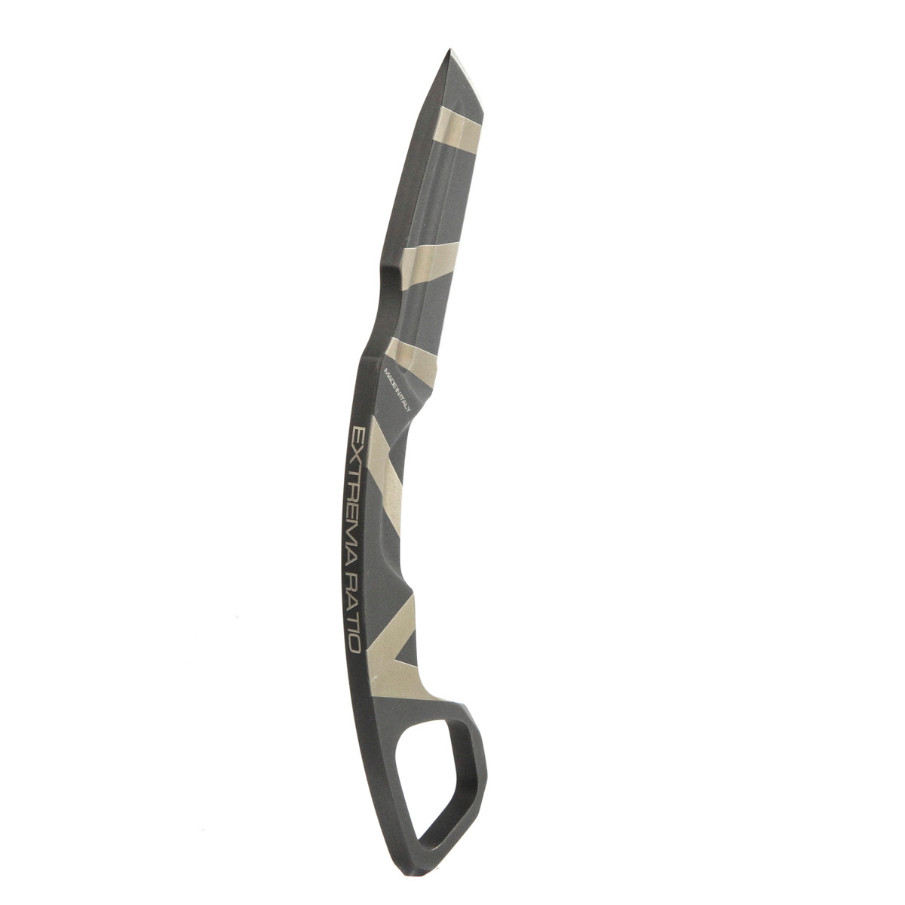 Нож с фиксированным клинком Extrema Ratio N.K.3 K Karambit, Desert Warfare - Laser Engraving, сталь Bhler N690, цельнометаллический - фото 10