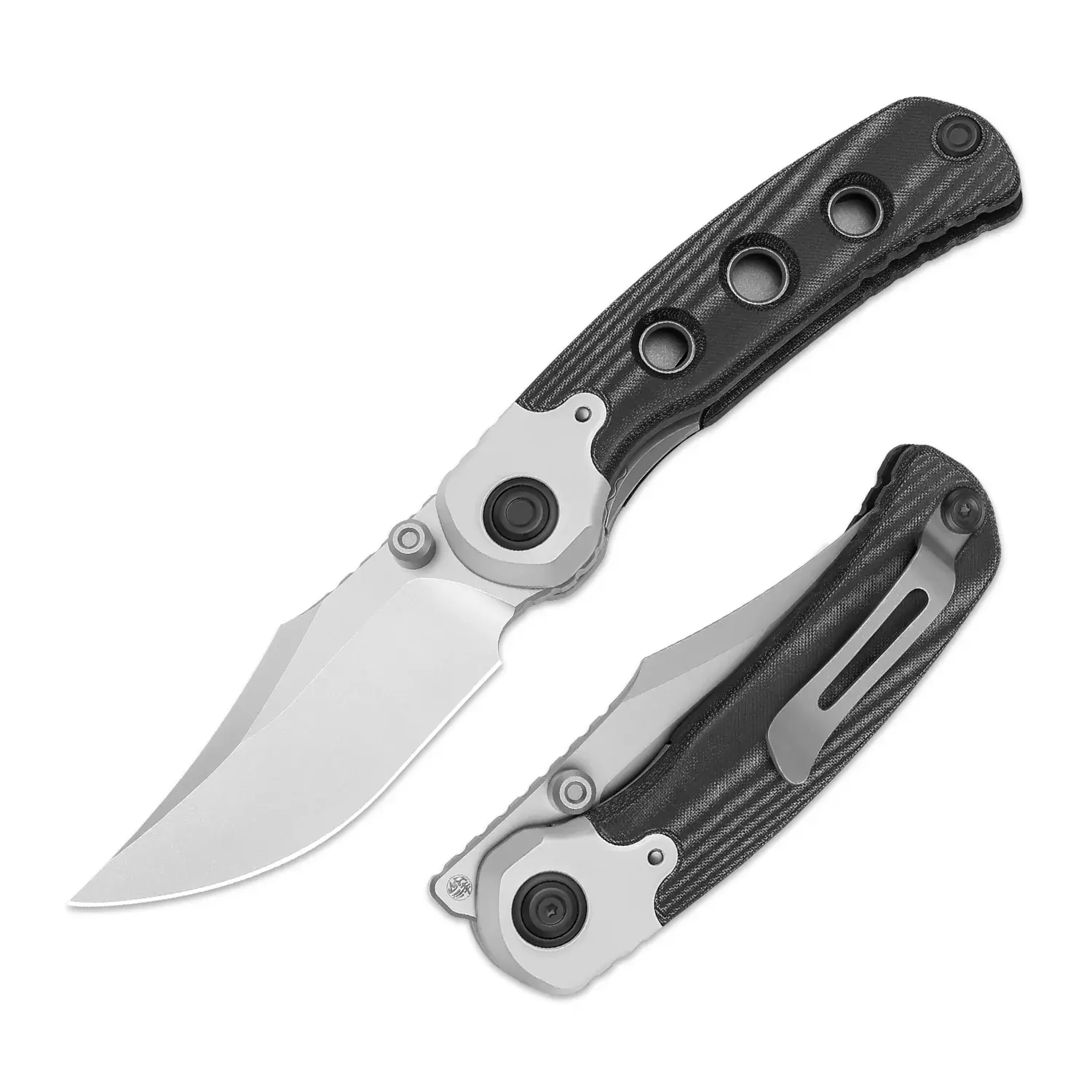 

Нож Kizer Pioneer, сталь Nitro-V, рукоять микарта/титан