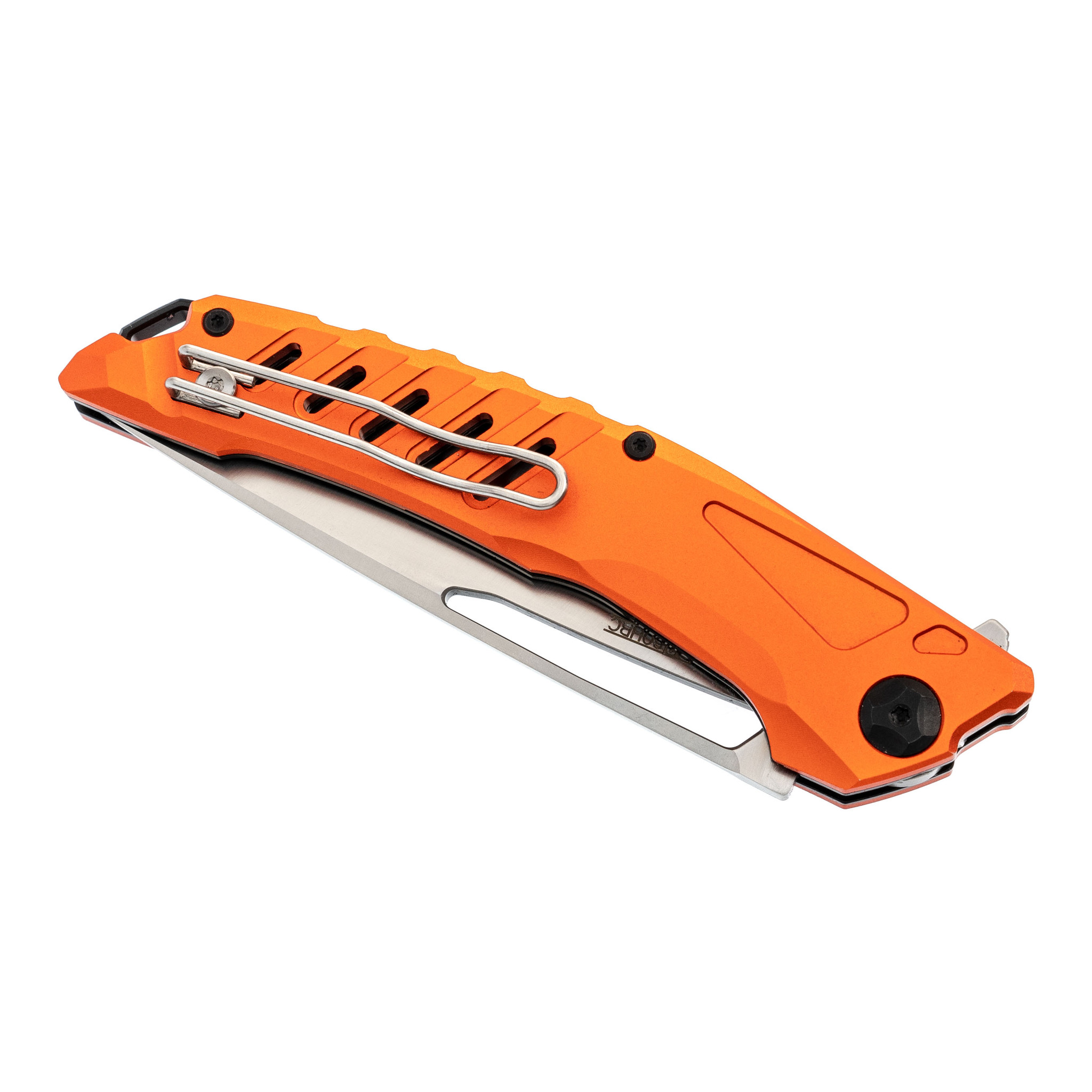 Складной нож Nimo Knives Orange, сталь D2, алюминий от Ножиков