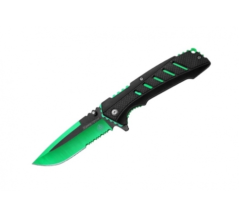 Складной нож Хамелеон, зеленый
