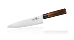 Фото Нож Шефа ZEN, Tojiro, FD-564, сталь VG-10, коричневый