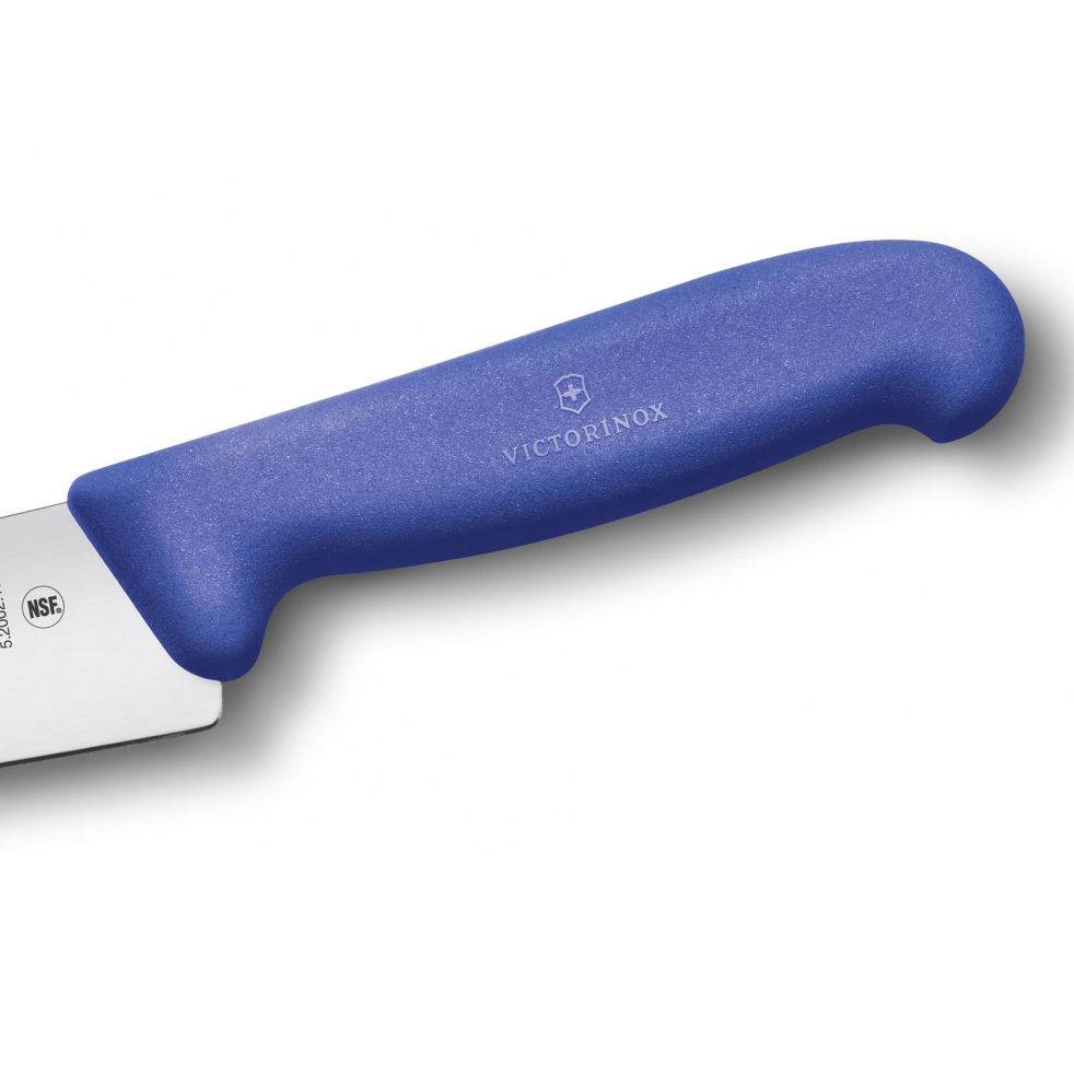 Кухонный нож Victorinox 5.2002.15, сталь X55CrMo14, рукоять TPE, синий - фото 3