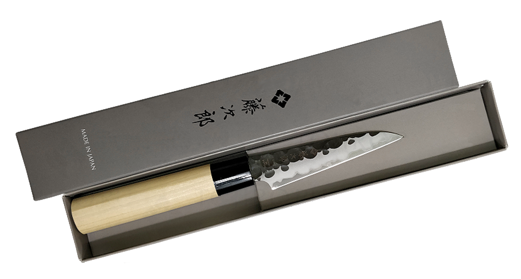 фото Кухонный нож для овощей, hammered finish, tojiro, f-1110, сталь vg-10, в картонной коробке