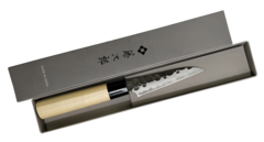 Фото Кухонный нож для овощей, Hammered Finish, TOJIRO, F-1110, сталь VG-10, в картонной коробке