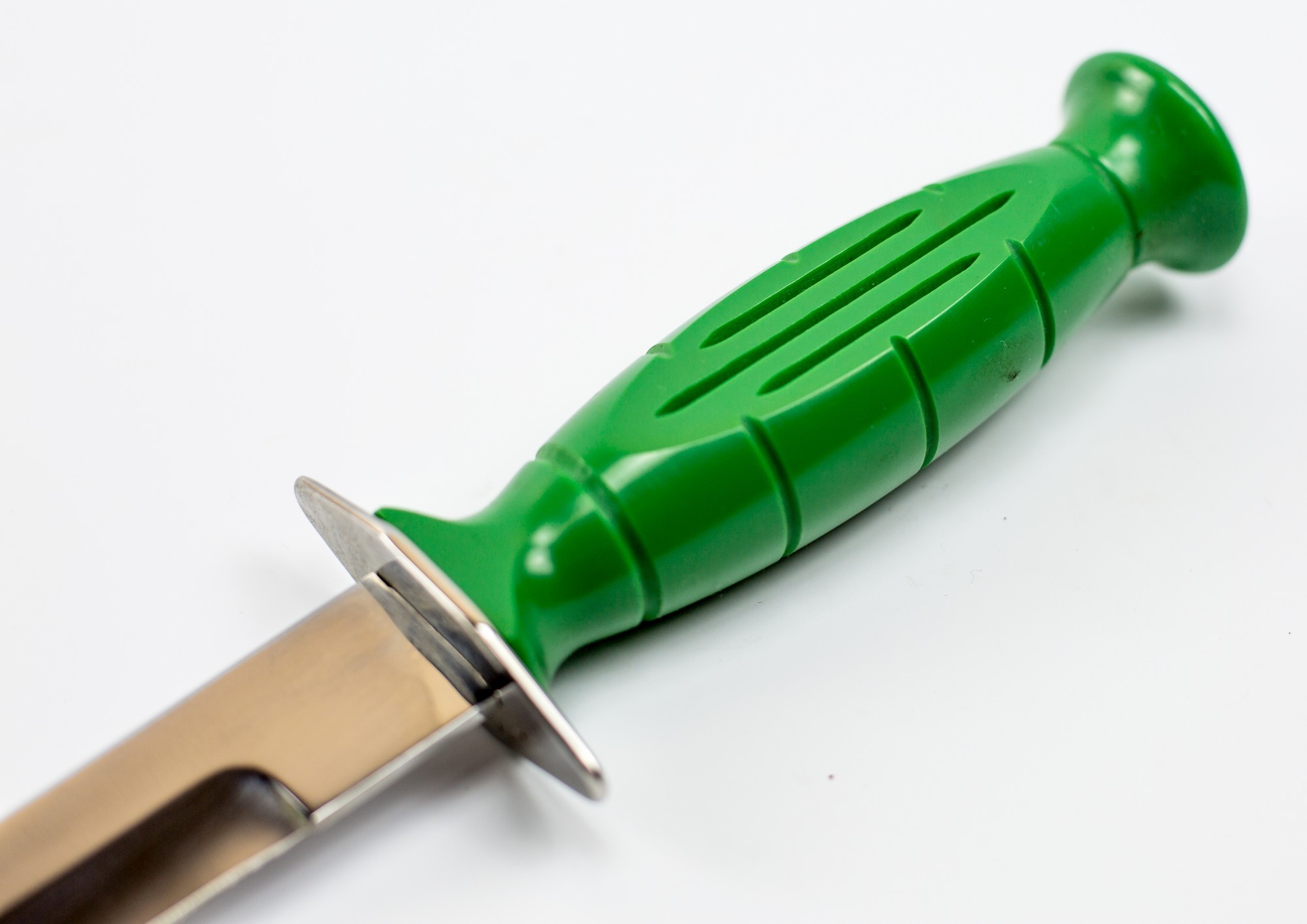 Нож НР-43 Вишня, зеленая, полированная - фото 2