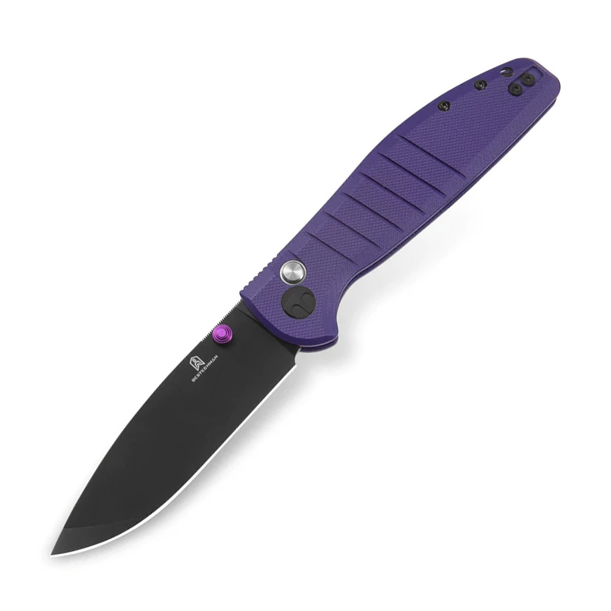 Складной нож Bestech Knives Goodboy, сталь D2, рукоять G10, фиолетовый