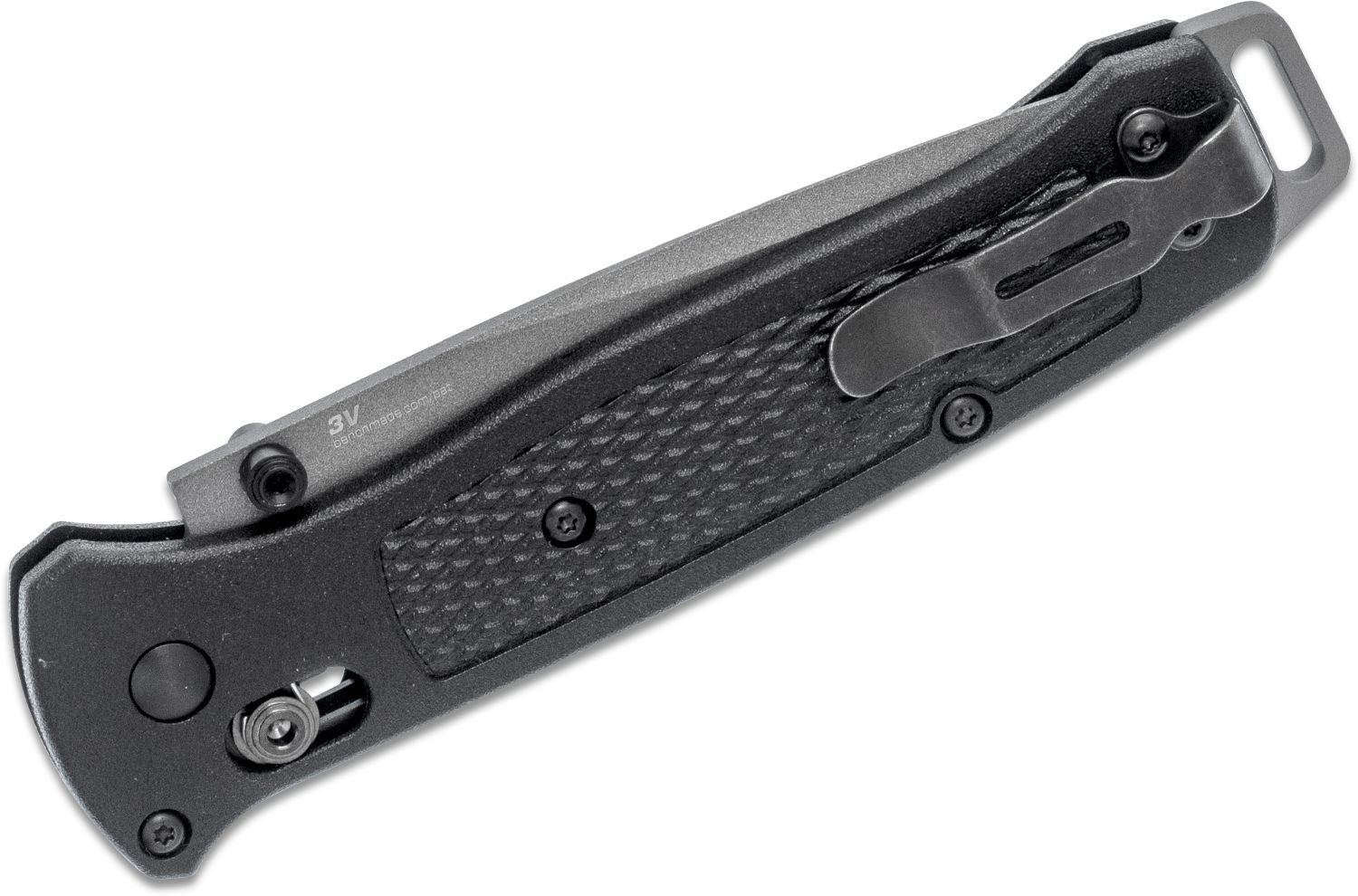 фото Нож складной bailout benchmade, рукоять черный полимер, сталь cpm-3v