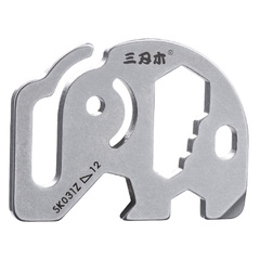 Фото Мультитул Sanrenmu SK031Z, сталь 420, серебристый