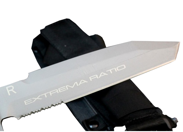 фото Нож с фиксированным клинком extrema ratio golem sandblasted-2, сталь bhler n690, рукоять резина forprene®